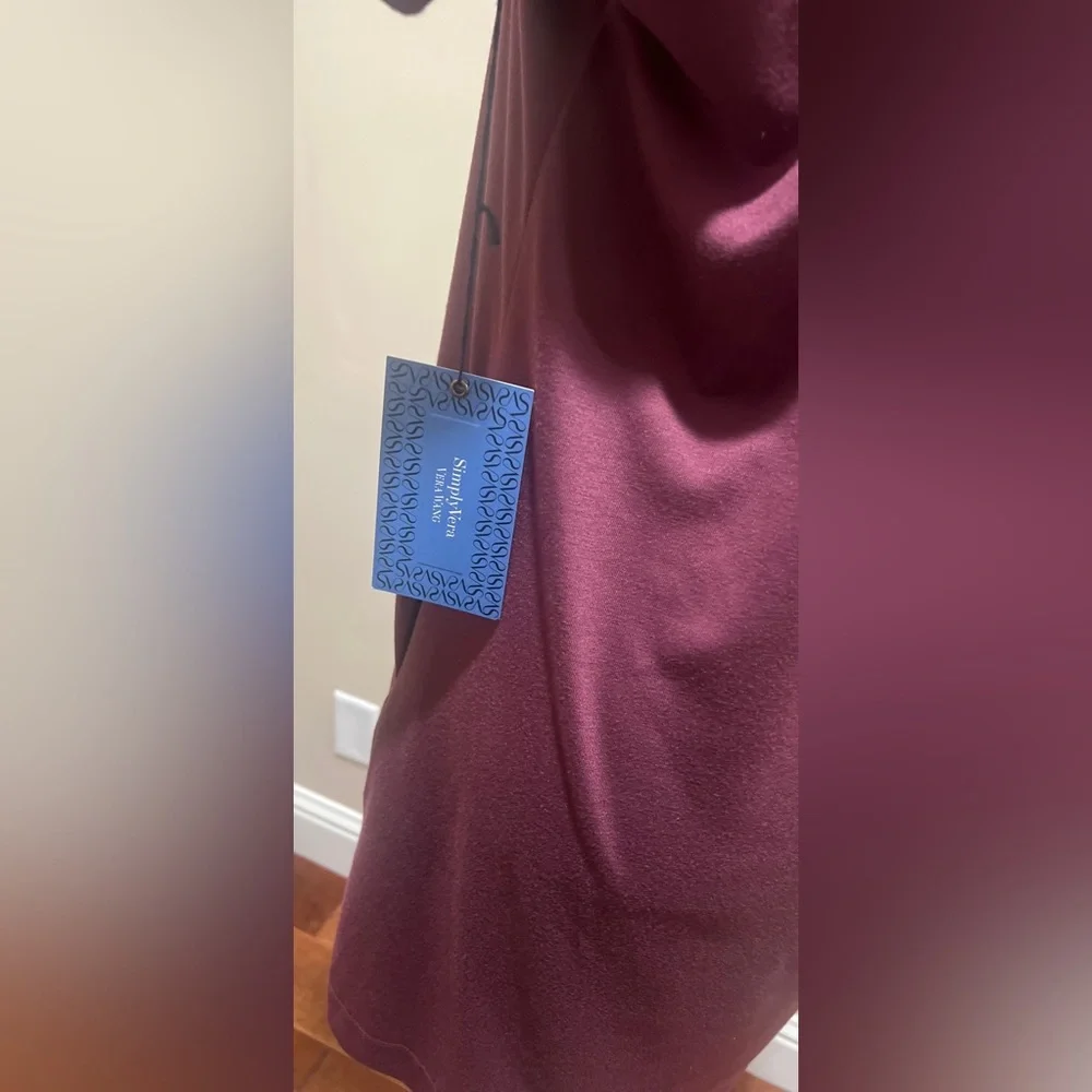 Purple Simply Vera Wand pocket dress size Small - Picture 10 of 10